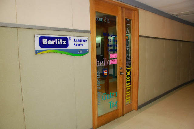 Berlitz Makati 語言中心入口